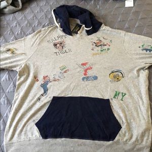 Ralph Lauren hooded tshirt